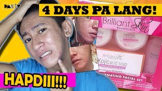 BRILLIANT SKIN REJUVENATING SET How to Use  Review  Dan TV [upl. by Knowling]