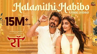 Halamithi Habibo Hindi  Lyric Video  Beast  Thalapathy Vijay  Sun Pictures  Nelson  Anirudh [upl. by Asirralc343]