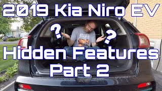 2019 Kia Niro EV quotHiddenquot Features  Part 2 [upl. by Circosta869]