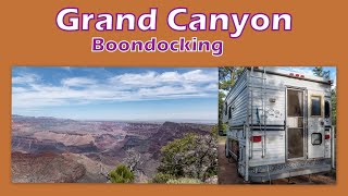 Visit South Rim Grand CanyonBoondock Kaibab National Forest [upl. by Bright]