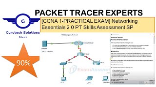 CCNA PRACTICAL FINAL EXAM Networking Essentials 20 PT Skills Assessment SP [upl. by Gnuoy957]