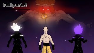 Saitama gokuvegeta vs monkey kingFULL ANIMATION [upl. by Tenn]