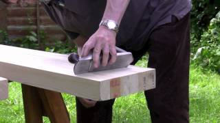 How to build a workbench  Part 2 Planing and preparing the top  Paul Sellers [upl. by Newcomb]