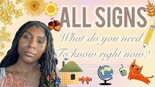 All signs💗What do you need to know RIGHT NOW All zodiac signs tarot [upl. by Enamrej]