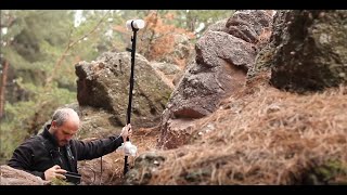 Gradiometer GEM GSM19G exploration in Bosnek karst area Bulgaria [upl. by Trula]