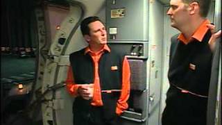 easyJet Cabin Crew Training  boarding bad [upl. by Etnor]