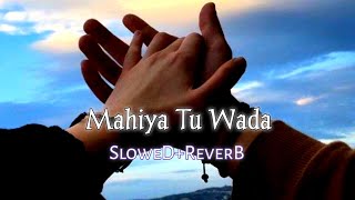 Mahiya Tu Wada Kar SloweDReverB SonG [upl. by Ramedlav494]