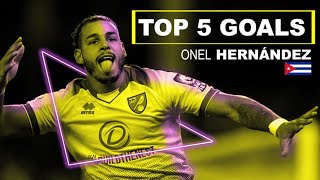 Onel Hernández Best Goals Ever HD  Norwich City  Premier League   2010  2020 [upl. by Nytsyrk198]