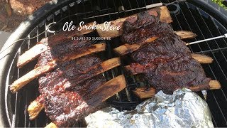 Root Beer BBQ Glazed Beef Ribs on the Akorn Kamado [upl. by Guevara]