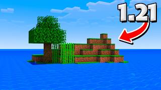 Top 25 SURVIVAL ISLAND SEEDS For Minecraft 121 Tricky Trials Update [upl. by Nivrad]