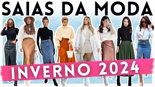 🔴Essas SAIAS estão na MODA E VÃO BOMBAR NO INVERNO 2024  Maga Moda [upl. by Ettedanreb573]