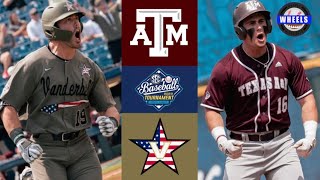 10 Texas AampM vs 4 Vanderbilt  SEC Championship Game  2023 College Baseball Highlights [upl. by Rolecnahc]