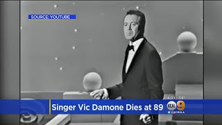 Golden Era Crooner Vic Damone Dies At 89 [upl. by Inglebert]