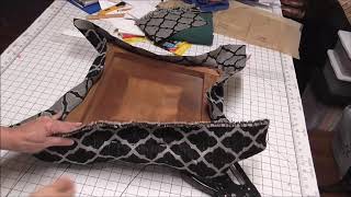 How to Upholster a Chair Seat and Create Smooth Corners [upl. by Aerbma407]