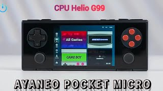 AYANEO Pocket Micro Unboxing and Fast look [upl. by Anelhtak506]