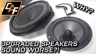 4 Reasons ONLY Upgrading Speakers might not sound good [upl. by Anaj]