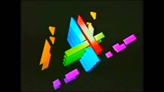 720p50p Channel 4  continuity  1st June 1991 [upl. by Odille]