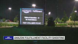 Shooting at Matteson Amazon fulfillment center investigated [upl. by Tamsky]