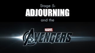 Tuckman Model Stage 5 Adjourning and the Avengers [upl. by Anirtal108]