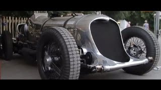 Incredible prewar Napier Railton at Goodwood  Festival of Speed 2013 [upl. by Allanson]