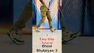 Dance step Tutorial🔥💥💕  Bhool bhulaiyaa3  shorts dance steps tutorial [upl. by Ludly693]