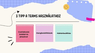 Teams tippek 1 [upl. by Snebur]