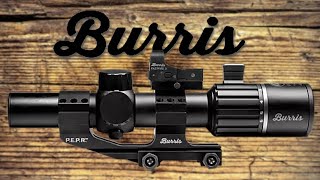 Burris 16X24 30mm Riflescope  Illuminated Fastfire 3  PEPR mount AR15 RT6 scope combo [upl. by Sorce]