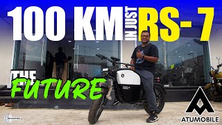 Atum 10 Electric Bike Review  ⚡ 100km Range in Single Charge  Atum 10 Price in Kolkata [upl. by Imaon178]