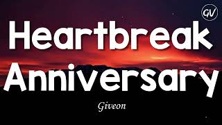 Giveon  Heartbreak Anniversary Lyrics [upl. by Chlores402]