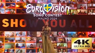 Everyway That I Can  Sertab Erener  Eurovision 2024  4K [upl. by Aidekal]