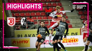 SSV Jahn Regensburg  SC Freiburg II  Highlights 3 Liga  MAGENTA SPORT [upl. by Gelya170]