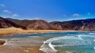 Praia do Castelejo em Vila do Bispo no Algarve Portugal [upl. by Ellevart]