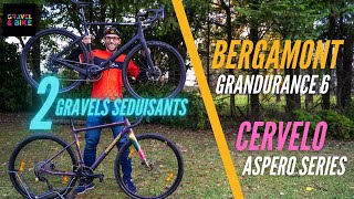 2 Gravels Séduisants BERGAMONT GRANDURANCE 6 et CERVELO ASPERO SERIES 😉 [upl. by Haden]