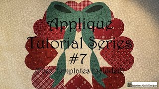 Appliqué Basics Tutorial Series – Episode 7 handstitching [upl. by Goldia449]