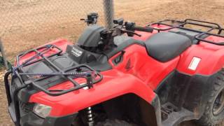 Vid 59  1800 miles14 months REPORT 2016 Honda Rancher 420 4X4 DCT EPS [upl. by Atnom]