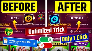 🤑Winzo Gold Total Trick 2023 Unlimited Won Trick  Winzo se Paise Kaise kamaye [upl. by Merriam457]