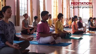 Guided Meditation  20 min session  Sivananda Yoga Gurgaon [upl. by Pius361]