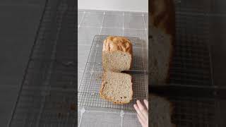 I Successfully Made White Wheat Loaf by a Bread Machine  Hamilton Beach Bread Maker [upl. by Releyks232]