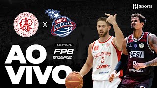 AO VIVO E COM IMAGENS  PAULISTANO x SESI FRANCA  JOGO 1  CAMPEONATO PAULISTA DE BASQUETE [upl. by Neahs]