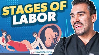 Stages of Labor Nursing  Maternity 4 Stages and their Phases Memory Tricks [upl. by Liberati]