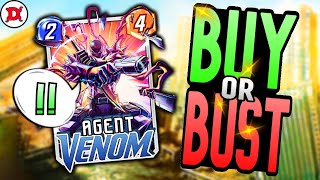 Marvel Snap Agent Venom  bast deck Tier A card The best agent venom deck [upl. by Skiest]