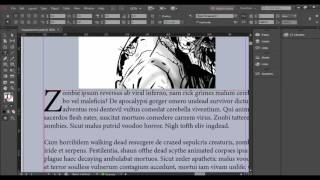 Adding Drop Caps in InDesign [upl. by Aikrahs376]