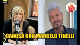 Viviana Canosa habla con Tinelli luego de tratarlo de mercenario en su programa [upl. by Shermy]