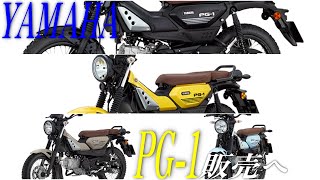 YAMAHA PG1が日本で輸入販売決定！気になる価格は？これだとカブの方が売れそうな [upl. by Hsitirb639]