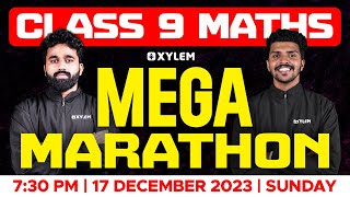 Class 9 Maths  Mega Marathon  Xylem Class 9 [upl. by Elmer9]