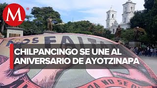 Normalistas de Chilpancingo marchan en conmemoración a los 43 de Ayotzinapa [upl. by Llerruj28]