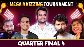 Mega KVizzing Tournament  QF4 ft Abhirupa Debjit Neville amp Rohan [upl. by Thais]