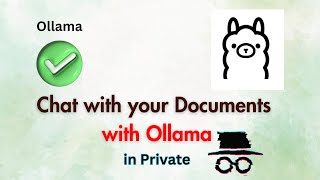 Private Chat with your Documents with Ollama and PrivateGPT  Use Case  Easy Set up [upl. by Nowed7]