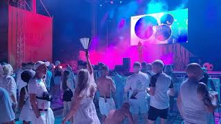 Benidorm Pride Festival 2024 White Party Atmosphere Part Two 4K [upl. by Elletse587]