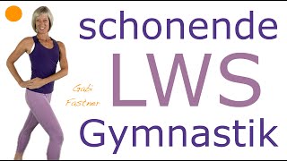 ♓️ 15 min schonende LWS Gymnastik  schmerzfreier unterer Rücken durch sanfte Bewegung ohne Geräte [upl. by Herrington373]